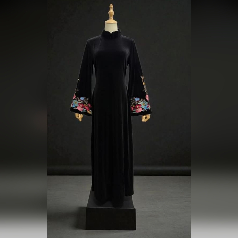 Dalia Macphee Velvet Dress